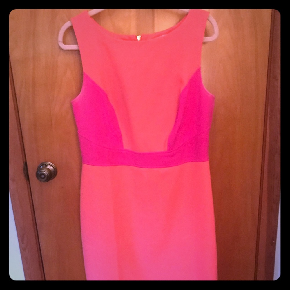 Loft sleeveless exposed zipper dress